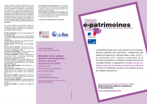 e-patrimoine 2014-flyer