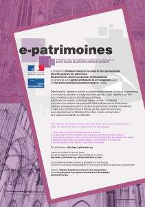 e-patrimoines-2014-affiche